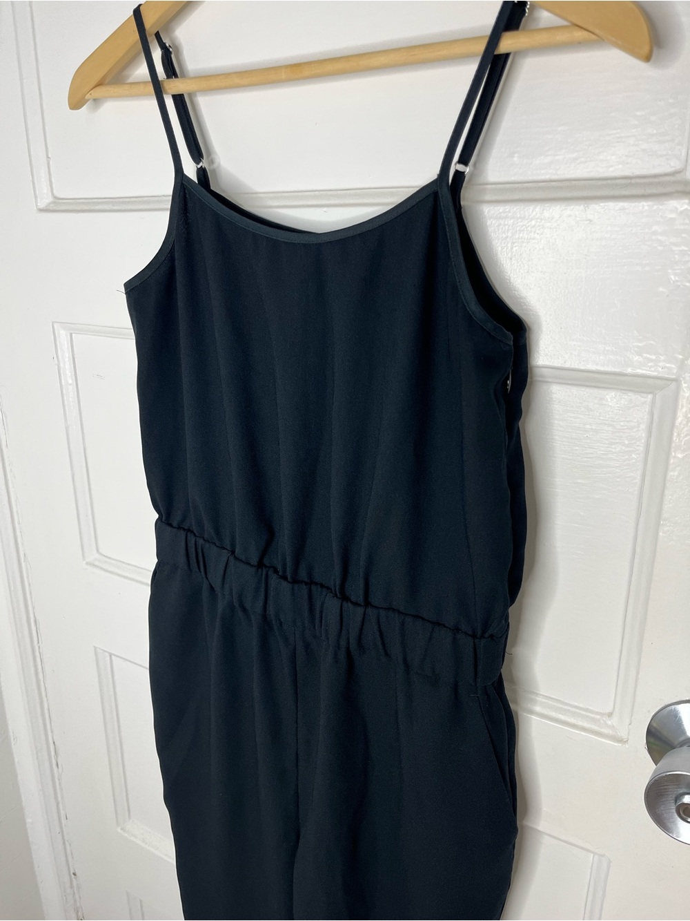 Banana Republic Women’s Black Jumpsuit Size 0